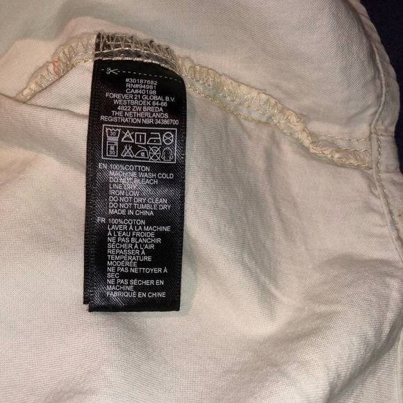 FOREVER 21 Sleeveless Woven Light Denim Shirt-Sz M - Picture 6 of 8